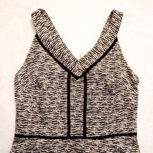 Dress - Black White